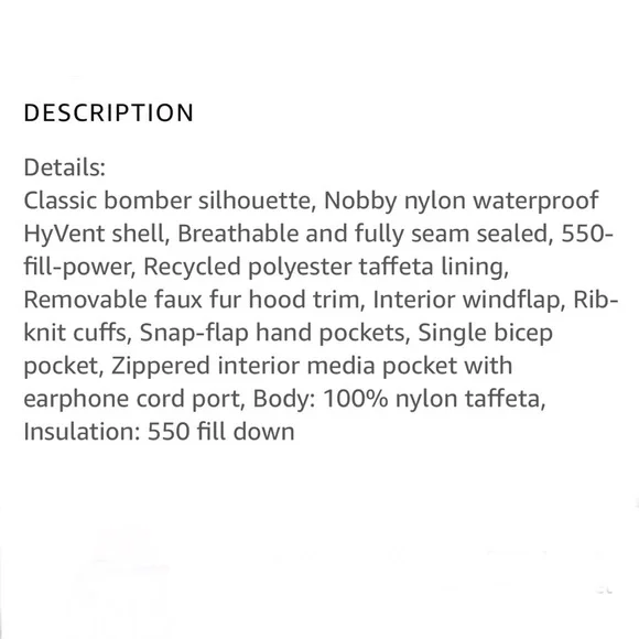 North Face ‘Gotham’ Boys Down Jacket - Picture 16 of 16